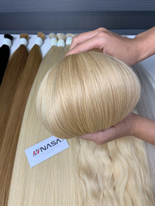 Precio de Fábrica 100g a Granel Cabello Humano Virgen Remy de Vietnam para Extensiones Liso Doble Trama a Máquina en Todos los Colores 60cm - Product Image 2