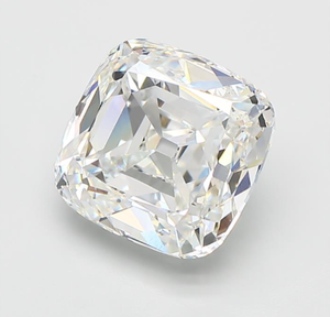 IGI Certified 4.02 CT Cushion Cut SQUARE <b>OLD</b> MINER E Color VS1 Clarity Lab Grown Diamond CVD 838624382 ROYAL GEMS <b>Jewelry</b> Makin - Product Image 4