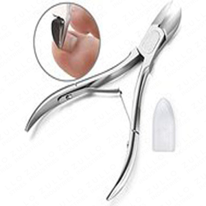 Vente en gros de pinces à cuticules en acier inoxydable, outil de manucure professionnel avec logo personnalisé, OEM, marque privée, soins de beauté - Product Image 5