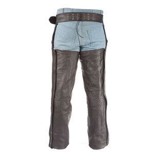 Premium Quality Leather Breathable Half <b>Chaps</b> Women Men Custom Color Logo New Design Western Equestrian Horse <b>Riding</b> <b>Chaps</b> - Product Image 2