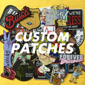 Custom Design Letters Heat Press Embroidered Custom Chenille Patches <b>Hats</b> Designer Logo Iron on Custom Embroidered Patches - Product Image 1