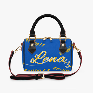 กระเป๋า Sigma Gamma Rho ส่วนตัว พร้อมชื่อสั่งทำพิเศษ สีน้ำเงินรอยัล กระเป๋าถือสำหรับชมรมนักศึกษา ของขวัญ Ee Yip Purse สำหรับเธอ - Product Image 4
