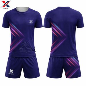 Conjunto de Fútbol de Alto Rendimiento, Secado Rápido, Transpirable, 100% Poliéster, Impresión Digital, Camisetas Deportivas de Verano, Unisex, para Adultos, Camiseta Oficial de Equipo - Product Image 2