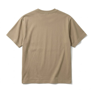 Men's Plain Dyed Cotton T-Shirt Short Sleeve O-Neck Regular Fit Solid Color Casual Jersey Knit <b>Tee</b> - Product Image 2