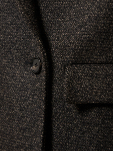 เสื้อโค้ทกันหนาวผู้ชายไซส์ใหญ่ ผ้าขนสัตว์ ติดกระดุม สไตล์ฮิปฮอป ทรงหลวมเข้ารูป สวมใส่สบาย ทันสมัย - Product Image 6