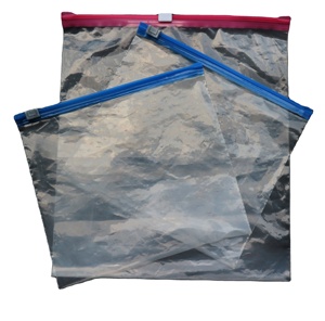 Slider ziplock bag custom moisture-proof self seal plastic clear Zip Lock PE storage slider zipper bag for freezer vietnam