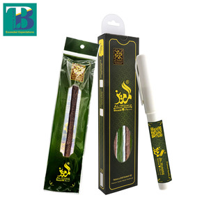 Miswak à l'huile d'olive Al-Mumeez, idéal pour les voyages, avec support en plastique Doodiya, qualité supérieure, soin buccal, brosse à dents 100% naturelle - Product Image 1