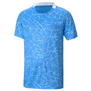 เสื้อฟุตบอลฤดูร้อนแบบขายส่งสำหรับทุกเพศ พิมพ์ลายทีมและชื่อผู้เล่นด้านหน้าแบบซับลิเมชั่น แขนสั้น ระบายอากาศได้ดี แห้งเร็ว - Product Image 5