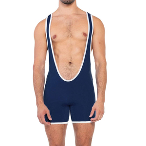 Combinaisons de lutte ajustées pour l'entraînement en salle de sport, prix bas, haute qualité, nouveau design. - Product Image 1