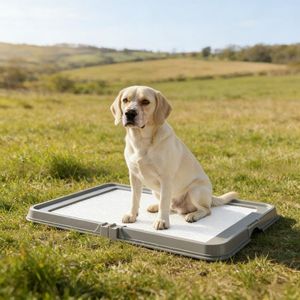 Lettiera Pieghevole per Animali Domestici per un Comodo Addestramento del Cane - Product Image 1
