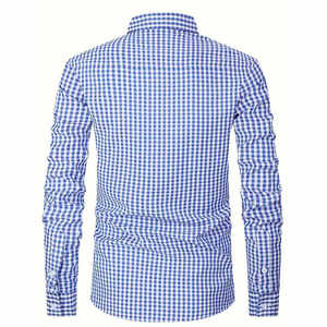 Wholesale Rate Men <b>Collarless</b> Cotton Long Sleeves <b>Shirt</b> Latest Style Hot Selling Anti-Wrinkle Eco-Friendly Breathable Durable - Product Image 2