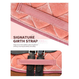 Almohadilla de Montar a Caballo de Acero Inoxidable de Uso General, Reutilizable, Personalizable, con Acolchado Suave y Transpirable, Amortiguación de Impactos - Product Image 4