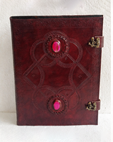 Carpeta de Presentación Multifuncional Decorativa de Cuero con Cierre, Personalizable, Portafolio Ejecutivo A4 para Oficina