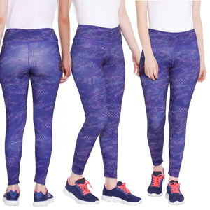 Leggings de yoga en coton respirants à taille haute, extensibles, doux et confortables pour l'entraînement en salle de sport et la course à pied - Product Image 6
