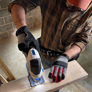 Gants de travail mécaniques en cuir synthétique Amara, haute performance, protection personnelle, résistants à la chaleur, durables - Product Image 2