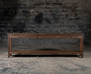 Mesa Consola de Madera Estilo Rústico Ideal para Decoración del Hogar, Agrega Encanto y Soluciones de Almacenamiento Funcionales - Product Image 3