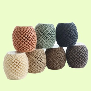 ไหมถักโครเชต์ MACRAME CHAIN โพลีโพรพิลีน สำหรับถักมือ น้ำหนัก 250 กรัม/ก้อน - Product Image 3