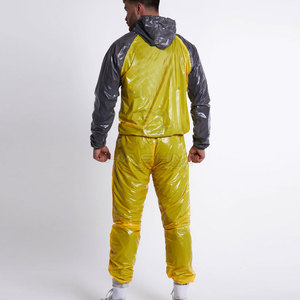 Traje de sauna de primera calidad para pérdida de peso para hombres y mujeres, ropa de entrenamiento para sudar con ajuste cómodo. - Product Image 5
