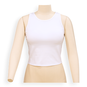 Débardeur à col montant pour femme – Soutien-gorge intégré, haut de yoga sans coutures |   Couleurs et logos personnalisés, fabricant de vêtements en Chine - Product Image 1