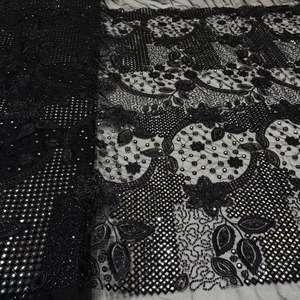 ผ้าตาข่ายสีดำเนื้อละเอียดอ่อน - Product Image 5