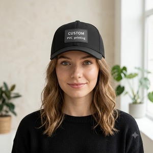 หมวกแก๊ปเบสบอลแบบ snapback ปีกโค้ง 6 แผง ผ้าเจาะรูด้วยเลเซอร์ กันน้ำ ทำจากยาง PVC พร้อมโลโก้สั่งทำ สำหรับผู้ชายและผู้หญิง เหมาะสำหรับเล่นเทนนิสและกอล์ฟ - Product Image 6