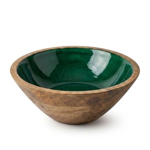 Bols rectangulaires minimalistes en bois et bols à fruits OEM personnalisés en gros |   Aqudus Saleem Inde - Product Image 1