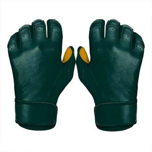 Guantes de Bateo de Béisbol y Sóftbol de Cuero Genuino de Alta Calidad 2026, Talla XL para Mano Izquierda, Diseño Multicolor, Cierre de Gancho y Bucle, para Adultos, OEM - Product Image 1
