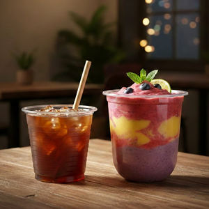 Gobelets jetables en plastique PP de 12oz/16oz (95mm de diamètre) à paroi simple, non toxiques, pour café et jus, fabriqués au Vietnam - Product Image 5