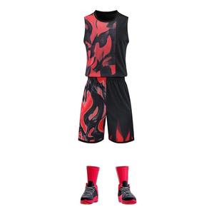 Conjunto de Camiseta de Baloncesto para Hombre, Chaleco de Entrenamiento para Adultos, Pantalones Cortos con Doble Bolsillo, Ropa Deportiva, Uniforme de Baloncesto - Product Image 6