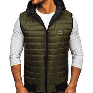 Chaleco de Invierno para Hombre, 100% Poliéster, con Forro Acolchado de Calidad, Precio al por Mayor, Chaqueta Ajustada - Product Image 1