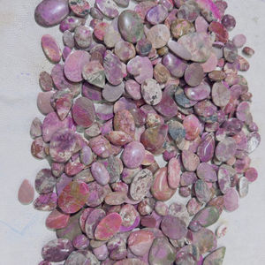 Lote al por mayor de gemas sueltas de rubí zoisita, formas mixtas lisas, tamaño libre, para joyería, gemas de rubí al por mayor, 5 kg - Product Image 1