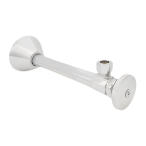 Válvula de Ángulo Moderna de Latón Cromado Holinking VAB0031 con Manija, Instalación Atornillable, Ecológica para Uso en Baño y Cocina - Product Image 4