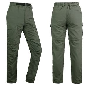 Pantalones de trabajo resistentes a desgarros con múltiples bolsillos, pantalones reflectantes para senderismo, pantalones de senderismo personalizados para hombre. - Product Image 3