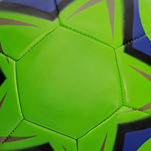 ลูกฟุตบอลซอฟต์ทัชสีเขียว PVC 4/5 เชื่อมติดด้วยความร้อน PU/PVC/TPU เป็นมิตรกับสิ่งแวดล้อม สำหรับฝึกซ้อม ผู้ผลิต OEM ขายส่งจำนวนมาก - Product Image 5