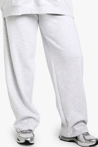 Premium <b>Women</b> Grey Wide Leg Sweatpants High Waist Casual Loose Fit <b>Lounge</b> Trousers Straight Leg Jogger <b>Pants</b> Athletic Wholesale - Product Image 4