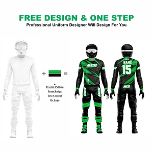New High Quality Color Combination Sublimation Printing Stretchy Cordura Fabric Custom <b>Sizing</b> ATV, BMX and Motocross Racing Gear - Product Image 2