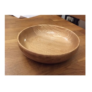 Premium Wooden Serving Bowl Eco Friendly Handmade Decorative Bowl For Salad Fruit <b>Pasta</b> And Snacks - Product Image 1