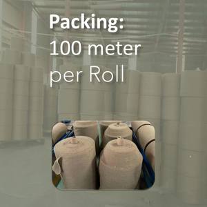 Ruban en toile de jute de 10 cm, 100 mètres par rouleau, ruban tissé en gros, Goodman Global Bangladesh - Product Image 3