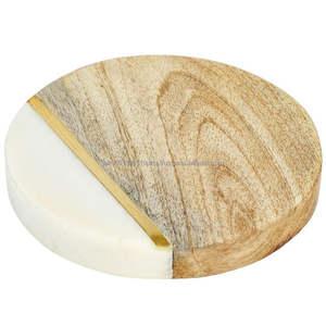 Posavasos personalizados de la mejor calidad, madera de mango de madera dura, decoraciones de mesa de resina, alfombrillas y almohadillas de calidad - Product Image 6