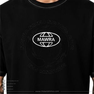 T-shirt oversize streetwear pour homme avec logo imprimé personnalisé, en coton, manches courtes, décontracté, noir, pour l'été - Product Image 5