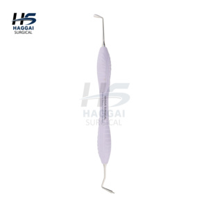 Instrumento compuesto de doble punta con mango de silicona lavanda antiadherente para uso dental, Misura Posterior HAGGAI SURGICAL INTERNATIONAL - Product Image 3