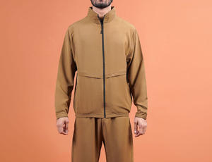 Survêtement unisexe personnalisé en nylon léger, coupe-vent respirant, style urbain imprimé pour homme, collection automne - Product Image 4