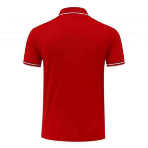 เสื้อโปโลผู้ชายคุณภาพสูงแบบเรียบง่าย แขนสั้น ระบายอากาศได้ดี เหมาะสำหรับใส่ลำลองหรือเป็นชุดยูนิฟอร์มกอล์ฟ - Product Image 4