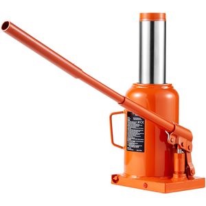 Martinetto idraulico a bottiglia saldato da 50 tonnellate/110231 libbre, a 3 sezioni, con manico lungo, portata di sollevamento 11FT 17.32FT, capacità di carico 20T per uso automobilistico - Product Image 5