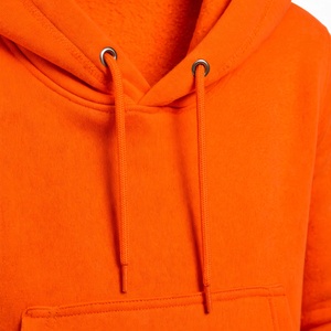 Sudadera con Capucha y Cremallera para Hombre, Color Naranja, Corte Regular, Felpa, Diseño Casual con Letras y Bolsillos, Transpirable, de Secado Rápido, 300g, para Invierno - Product Image 4