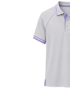 Manufacturer Custom <b>White</b> Lavender Mens <b>Polo</b> T Shirt Custom Casual Short Sleeve Breathable Cotton Blend Golf <b>Polo</b> Shirt Summer - Product Image 3