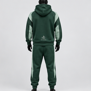 Oferta Destacada: Sudadera con Capucha para Hombre, Verde, Sostenible, Nueva Colección, Personalizable, Corte Holgado, Informal, con Bolsillos Laterales y Centrales - Product Image 4