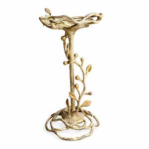 Juego de Portavelas de Metal de Lujo con Forma de Caballito de Mar, Decorativo, para Velas Cónicas, Centro de Mesa con Temática Costera, Acabado en Dorado y Plateado - Product Image 3