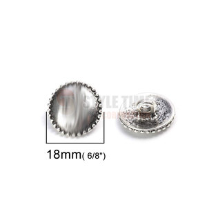 Professional Quality Construction With Smooth Texture And Elegant Finish For Custom Apparel Accessories Steel <b>Buttons</b> - Product Image 5