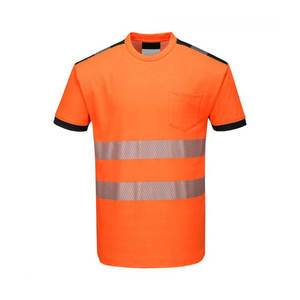 Chemises polo haute visibilité, t-shirts à manches longues, vêtements de travail, bandes réfléchissantes de sécurité, t-shirts de chantier - Product Image 6